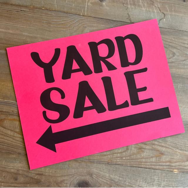 Yard Sale & Ya no lo uso te lo regalo