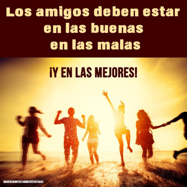 AMISTADES CON BUEN ROLLO