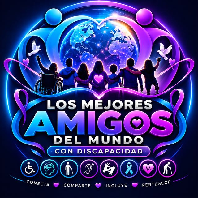LOS MEJORES AMIGOS DEL MUNDO CON DISCAPACIDAD