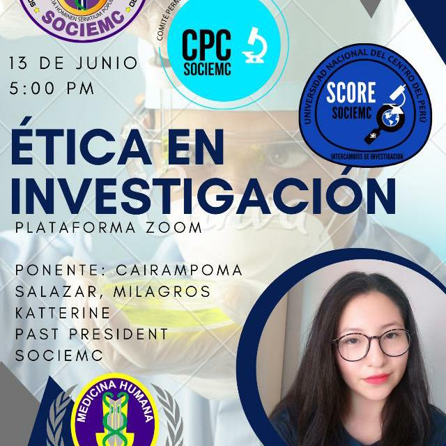 ÉTICA EN INVESTIGACIÓN💙🤓💜