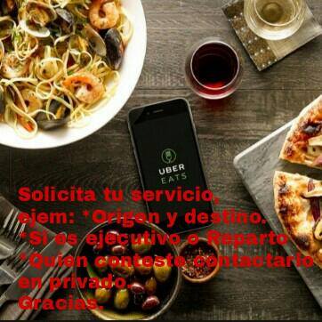 Ctes Uber Eats🚗🍱🍣🌮🍔🍗