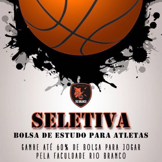 🏀Seletiva bolsa atleta🏀