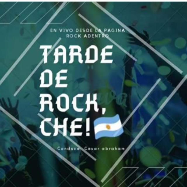 Tarde de rock, Che!🎙️🎧🎶 🇦🇷