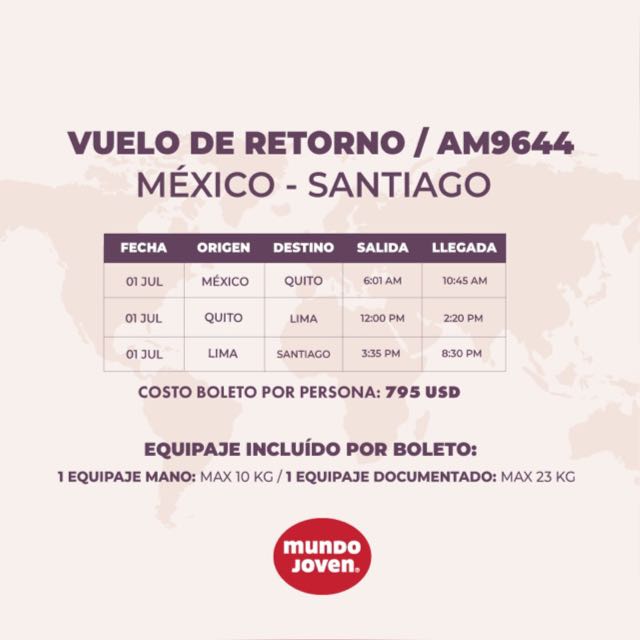 🇲🇽 MEXICO - SANTIAGO 🇨🇱