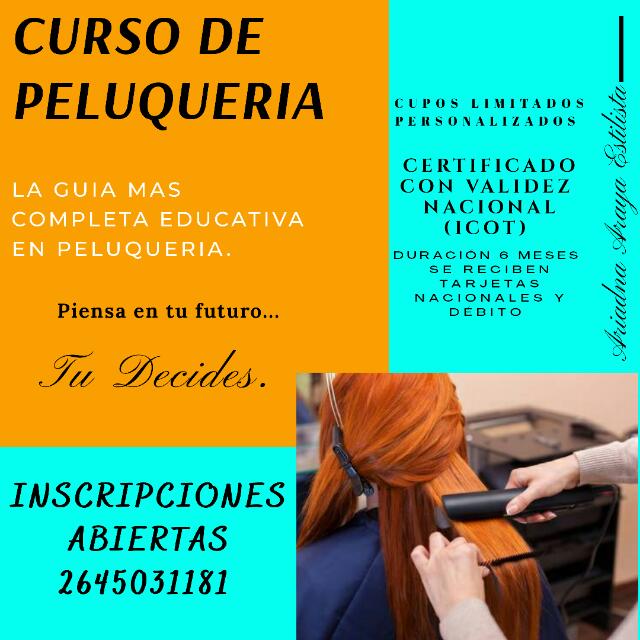 Curso de peluqueria