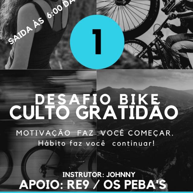 Desafio bike gratidão