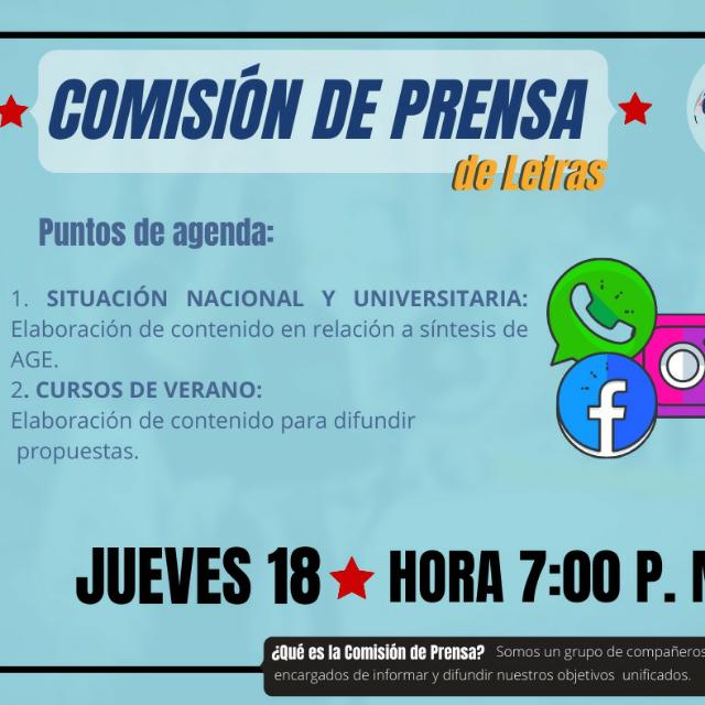 Comisión de Prensa - CFL