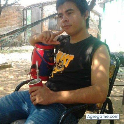 leandrorecalde chico soltero en J. E. Estigarribia