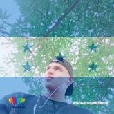 Divertida valiente  alegre. Alegre