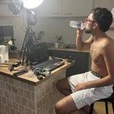 Trabajo Almacén. Mujer guapa y