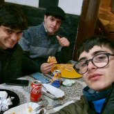 Mujer y un rollete de los fines de