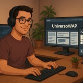 Empresario. Amistad de la buena. Hola a