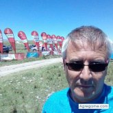 Croatapatagoniaa chico soltero en Río Colorado