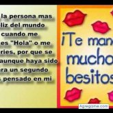 Busco hacer amistades.