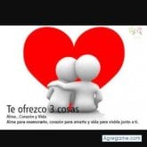 Busco pareja. Busco algo serio con una