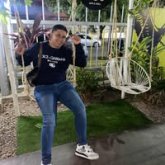 Diversión y amistad. Moreno con ganas